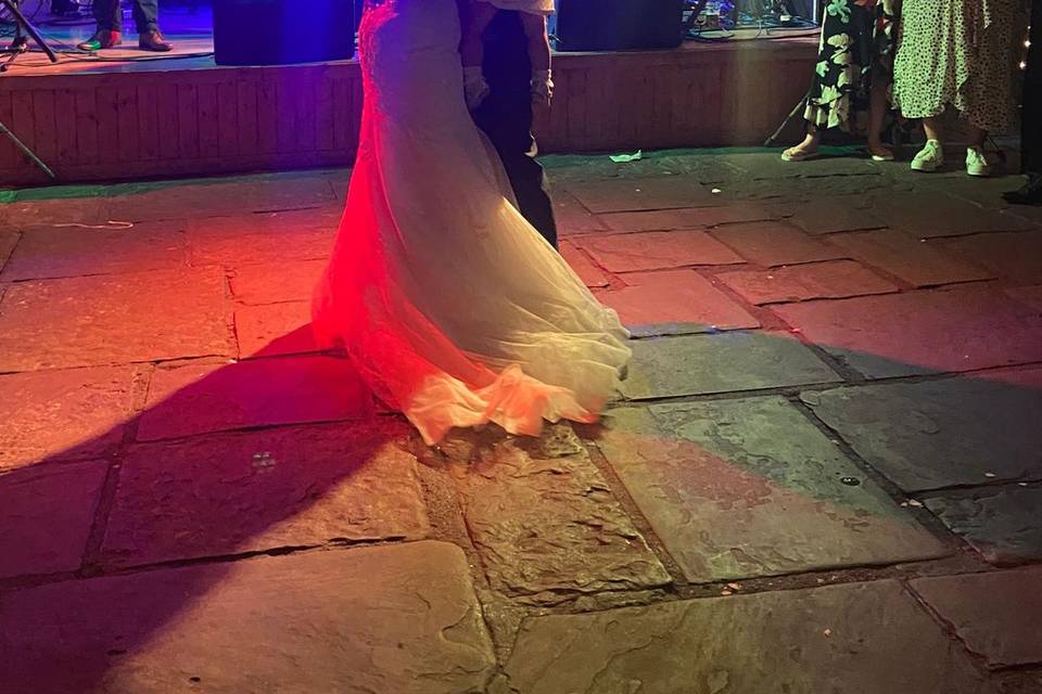 Sharing the moment!