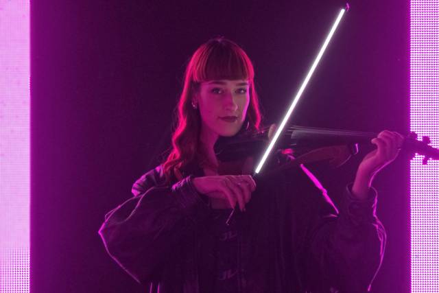 Roaming LED Electric Violin