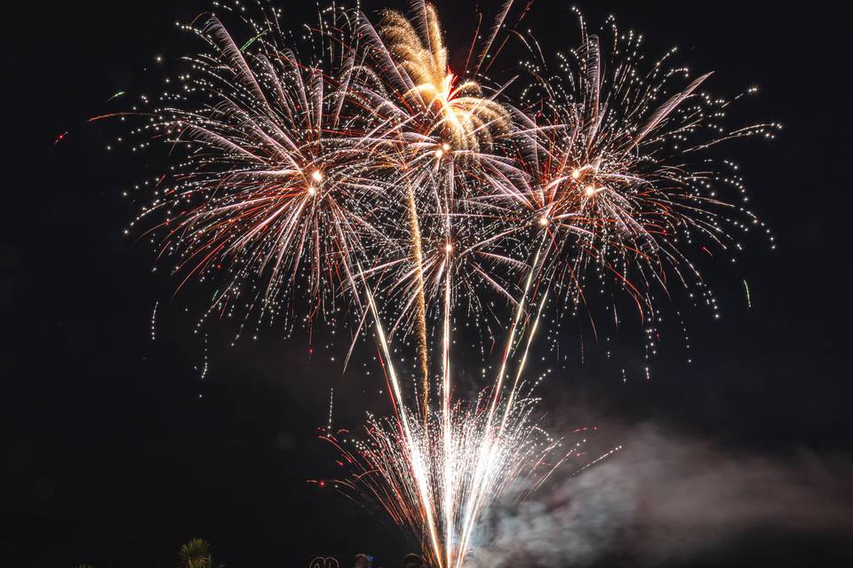 Fireworks to end the Evening