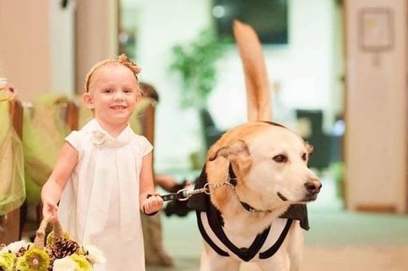 Walking down the aisle