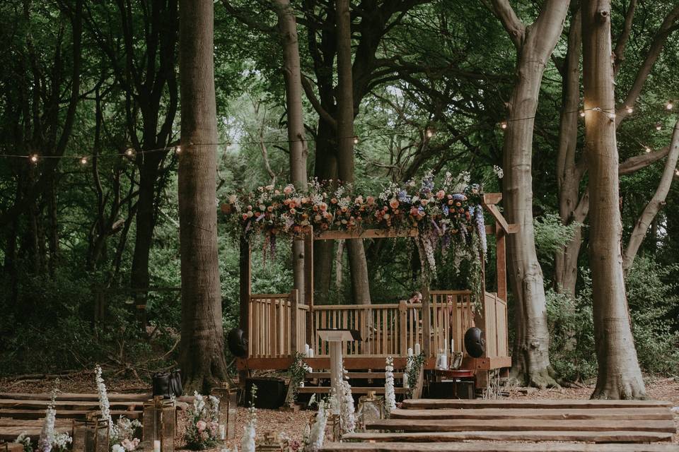 Outdoor ceremony