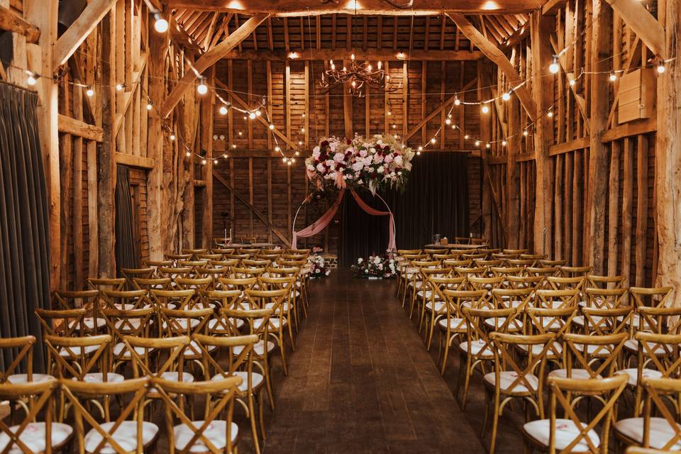 Floral installation