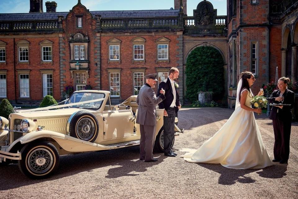 Arrival Of Bride and Groom (photo by Steve Grogan)