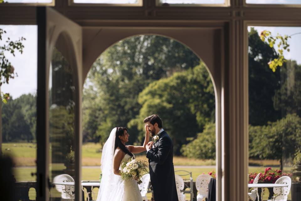 Looking out to the Terrace