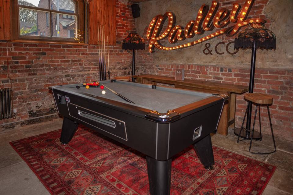 Radley's Pool Table