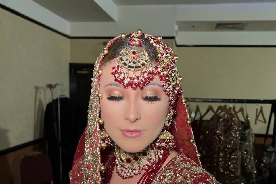 Soft Glam Asian Bridal