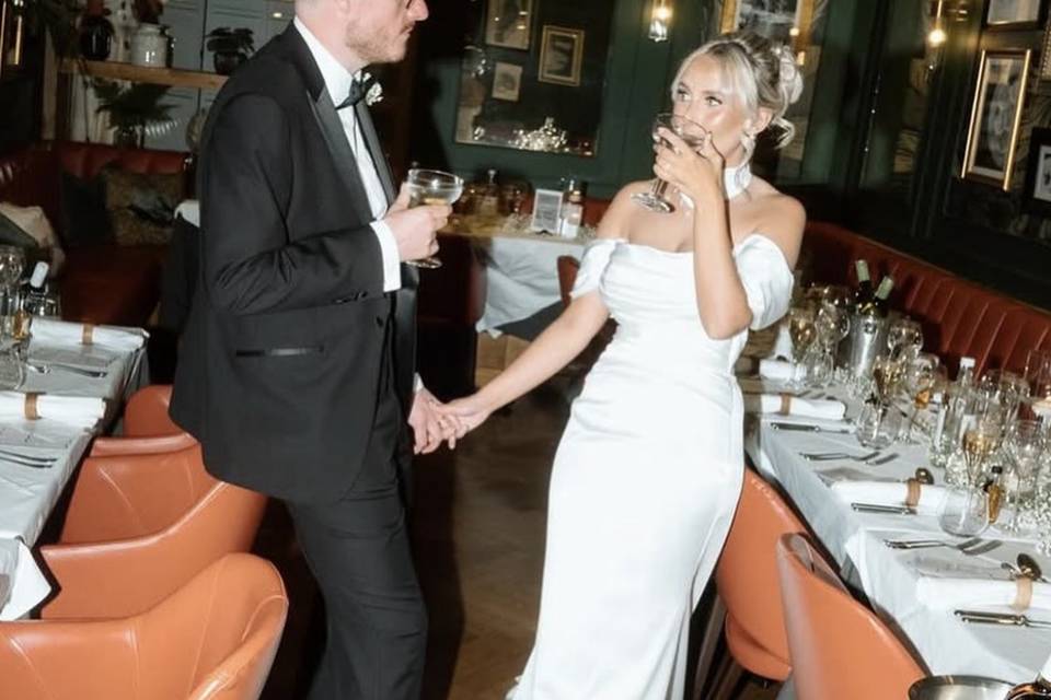Wedding Breakfast at Pecks