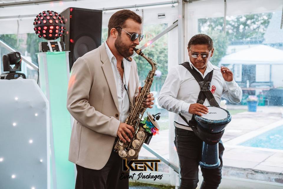 Sax & Bongo Hire