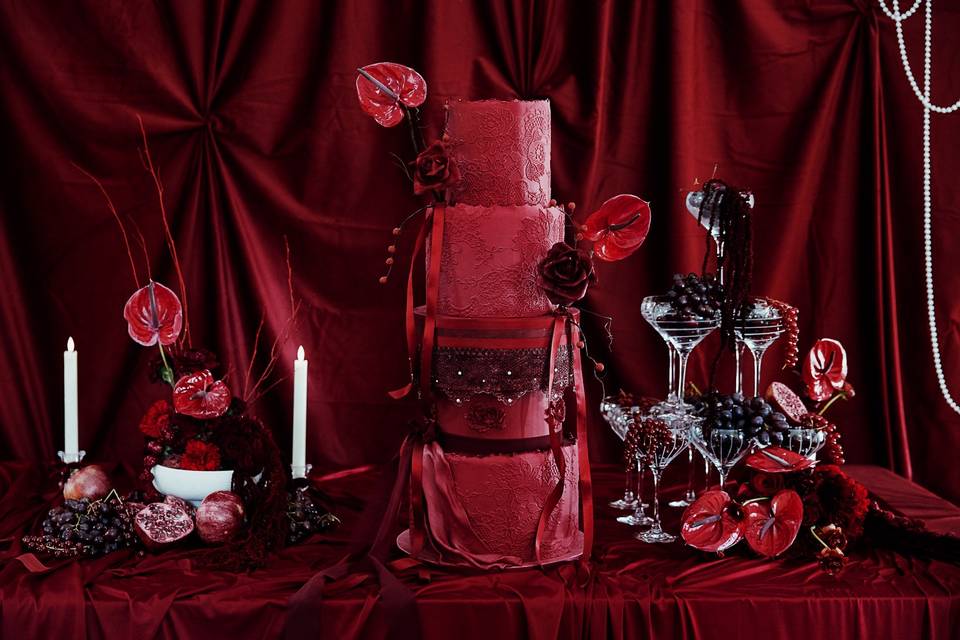 Romantic Wedding Cake Style