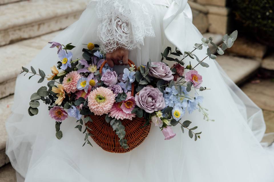 Colourful Bridal Bouquet