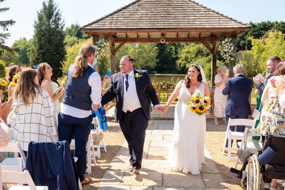 Brookfield Barn, ceremony