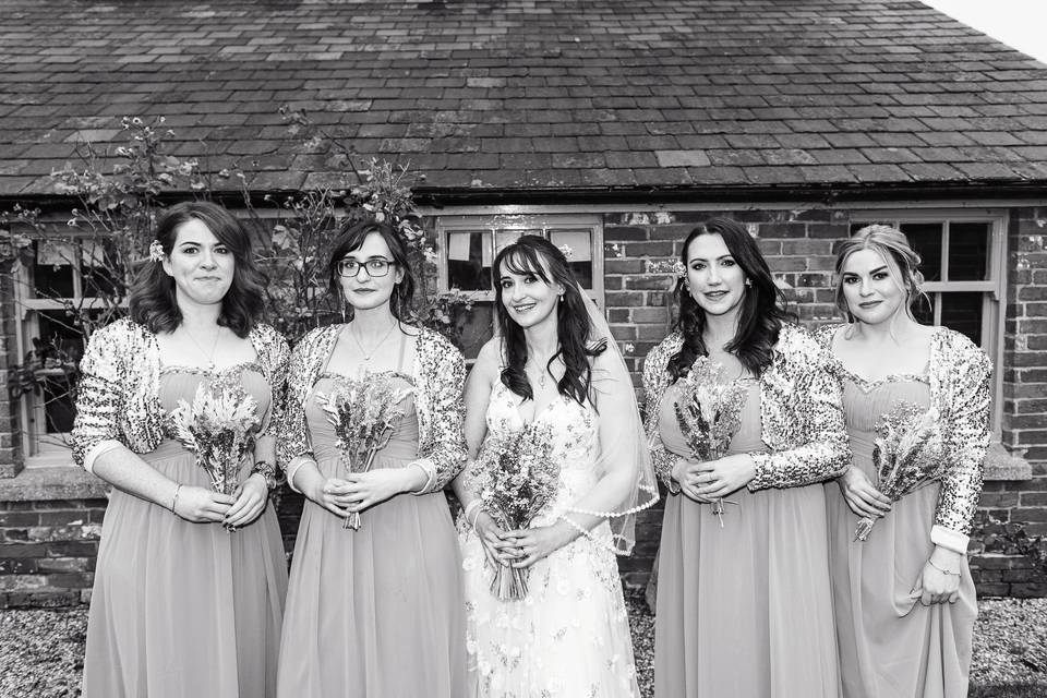 Bridesmaids @ Sopley Mill