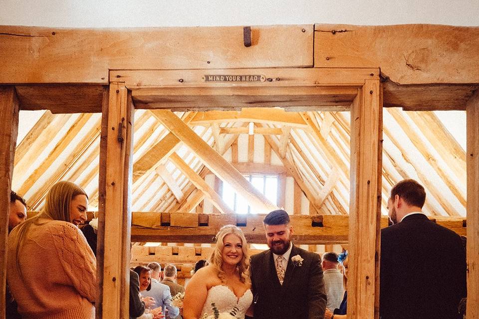 Barn wedding