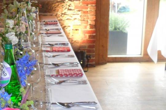 Event setup and tableware hire