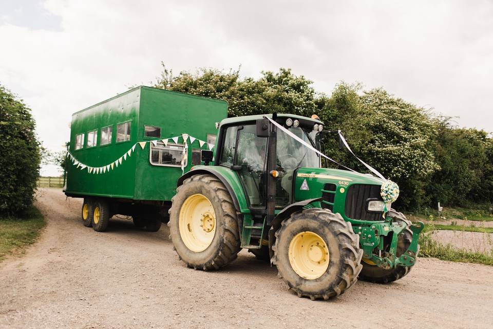 Bumpy tractor ride service