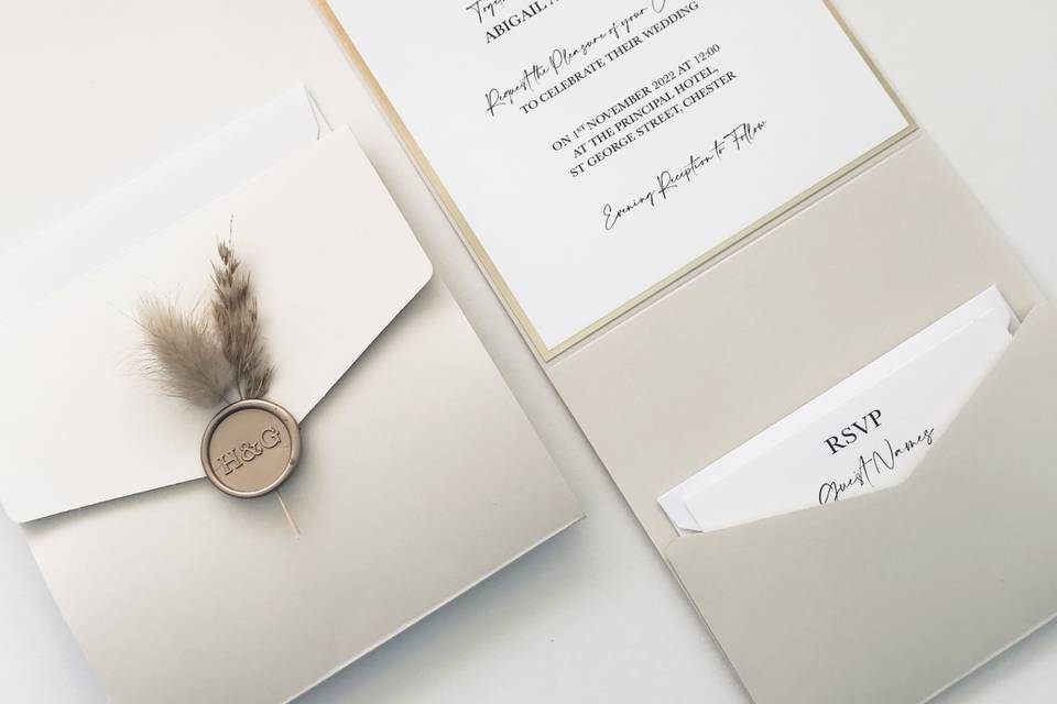 Say it with Print in Cheshire - Wedding Stationery