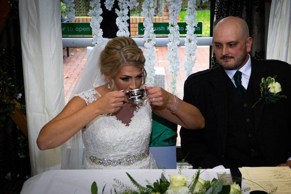 Drinking from the Quaich