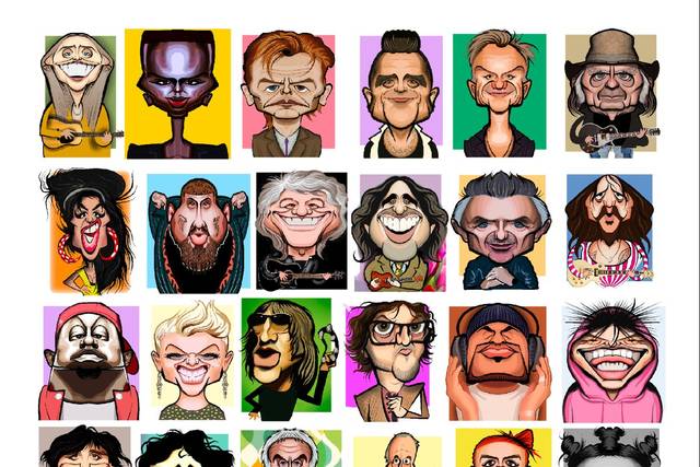Adam Art Caricatures