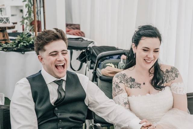 A couple's reaction