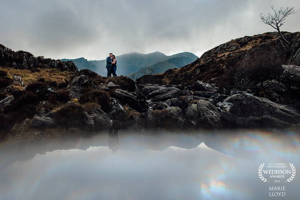 Mountain reflection