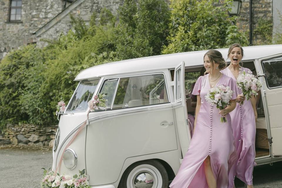 Bridesmaid flowers