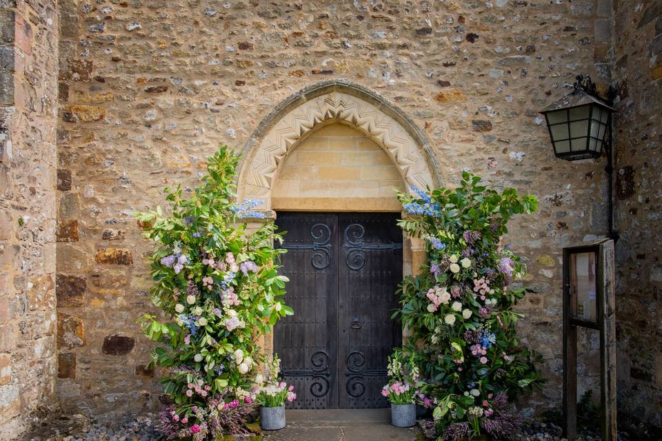 Beautiful flower arch