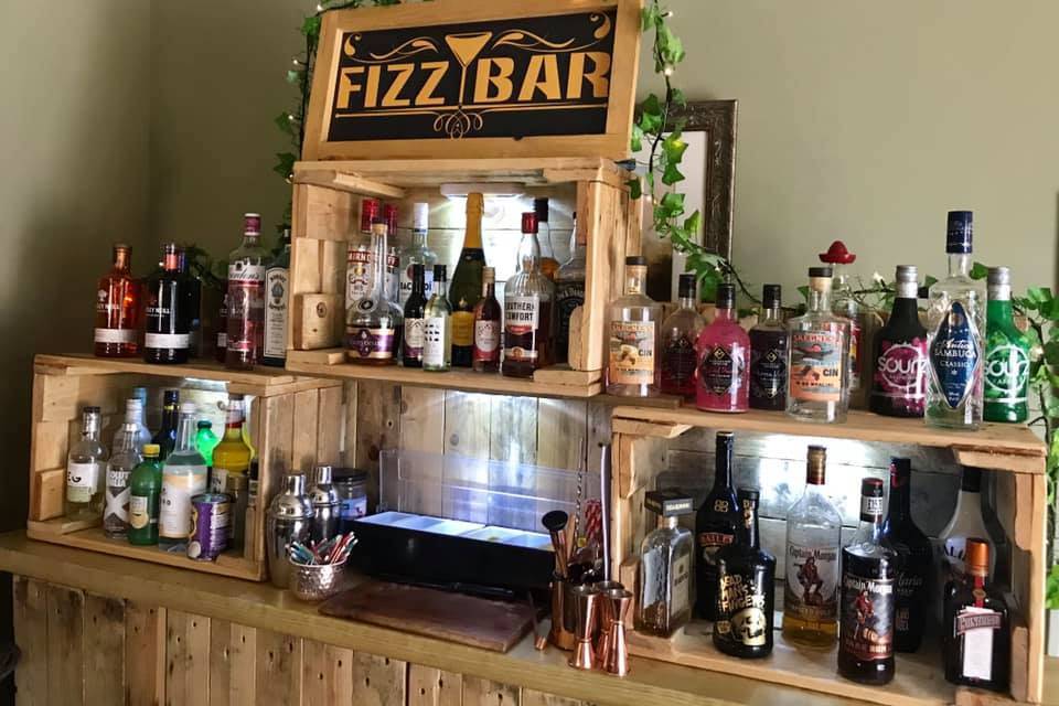 Large pop up bar