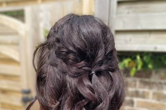 Bridesmaids hair by Claire