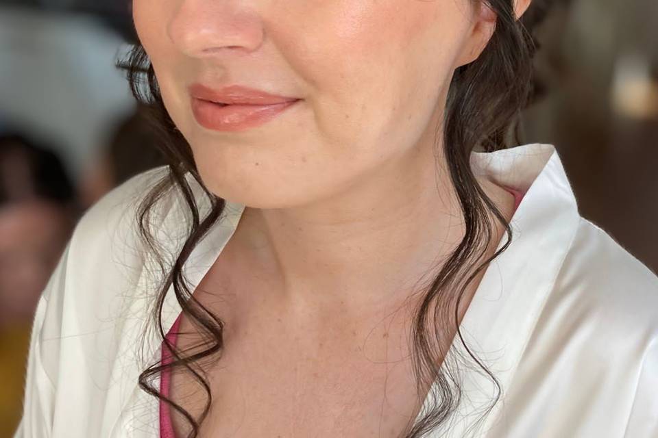 Bridal makeup by Sarah