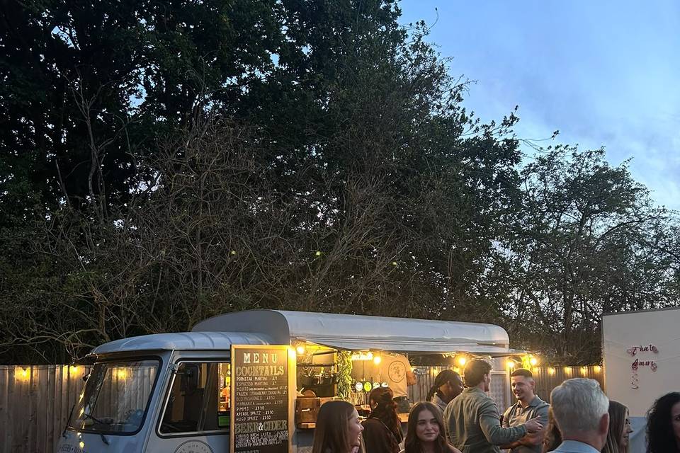 Woodland festival wedding
