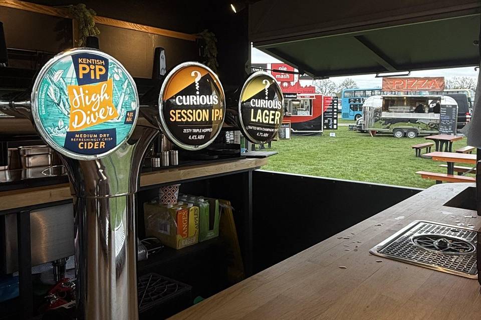 Draught beers