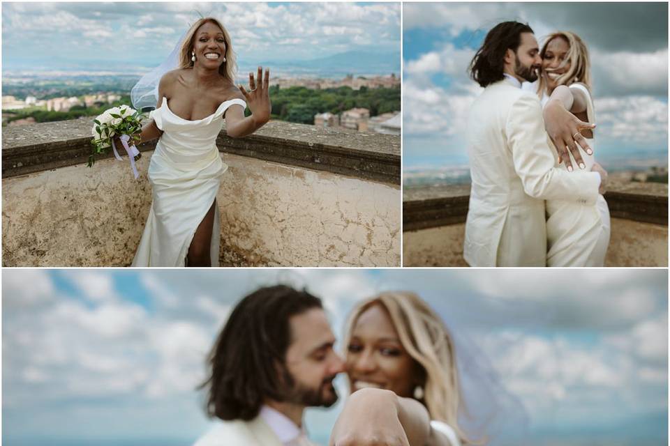 Ugandan - Italian wedding