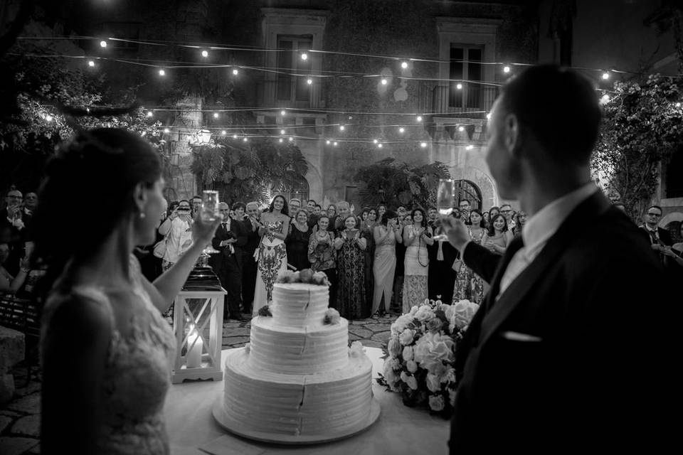 Cutting the cake pov