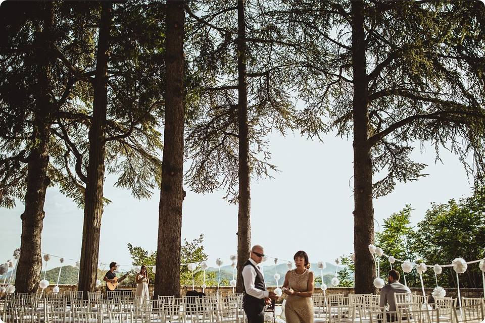 Medieval castle wedding