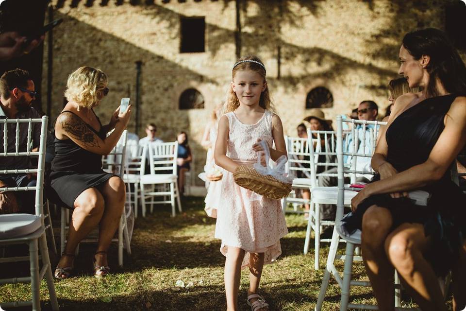 Medieval castle wedding