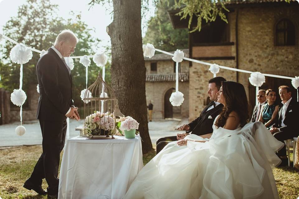 Medieval castle wedding