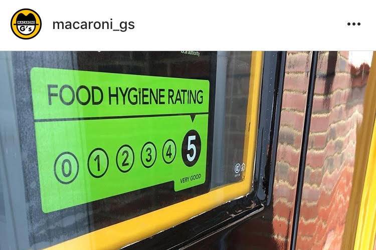 5 star hygiene rating