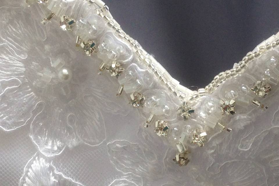 Bespoke bridal belt