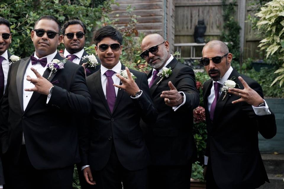 The lads!