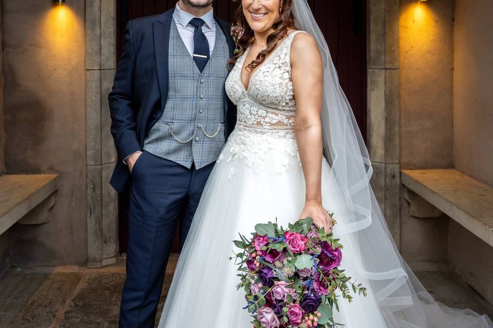 Couple Portrait at Milton Hall