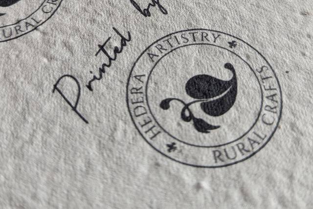 Handmade Seeded Paper