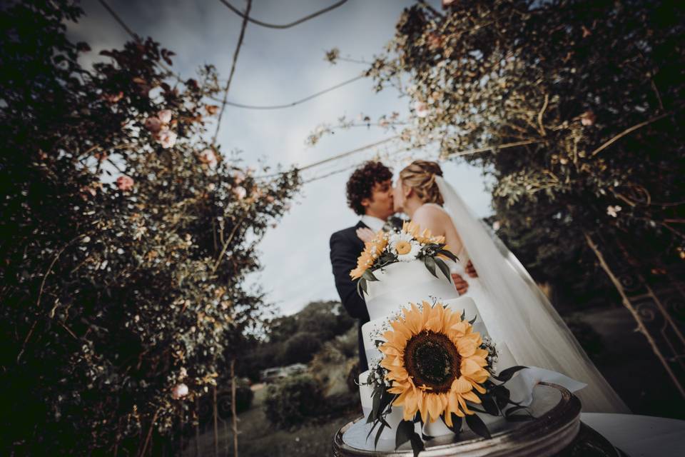 Sunflower for the bride