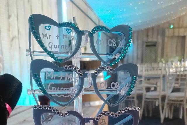 Personalised glasses