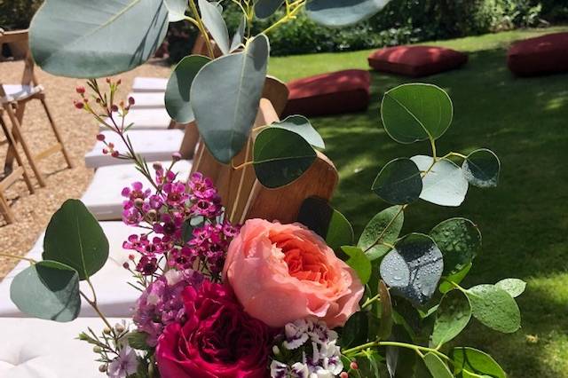 Aisle flowers