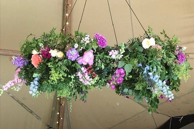 Flower hoop