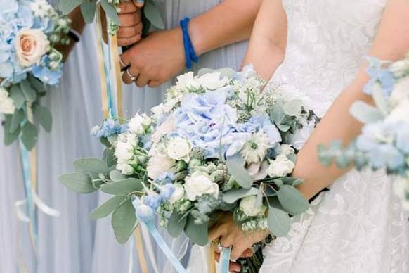 Something blue bouquet