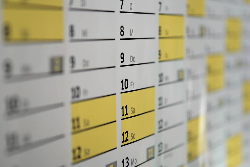 Set the date!
