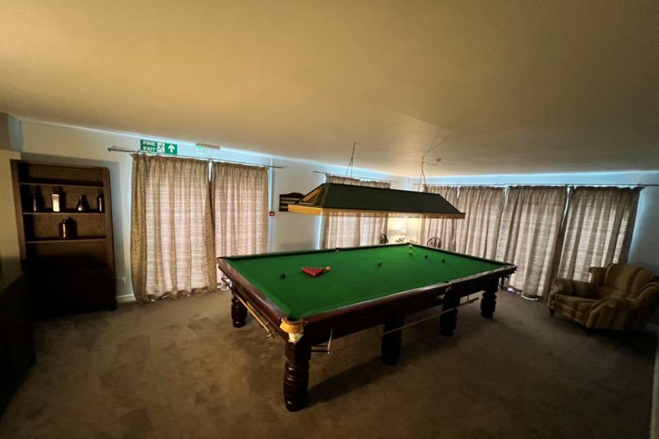 Snooker room