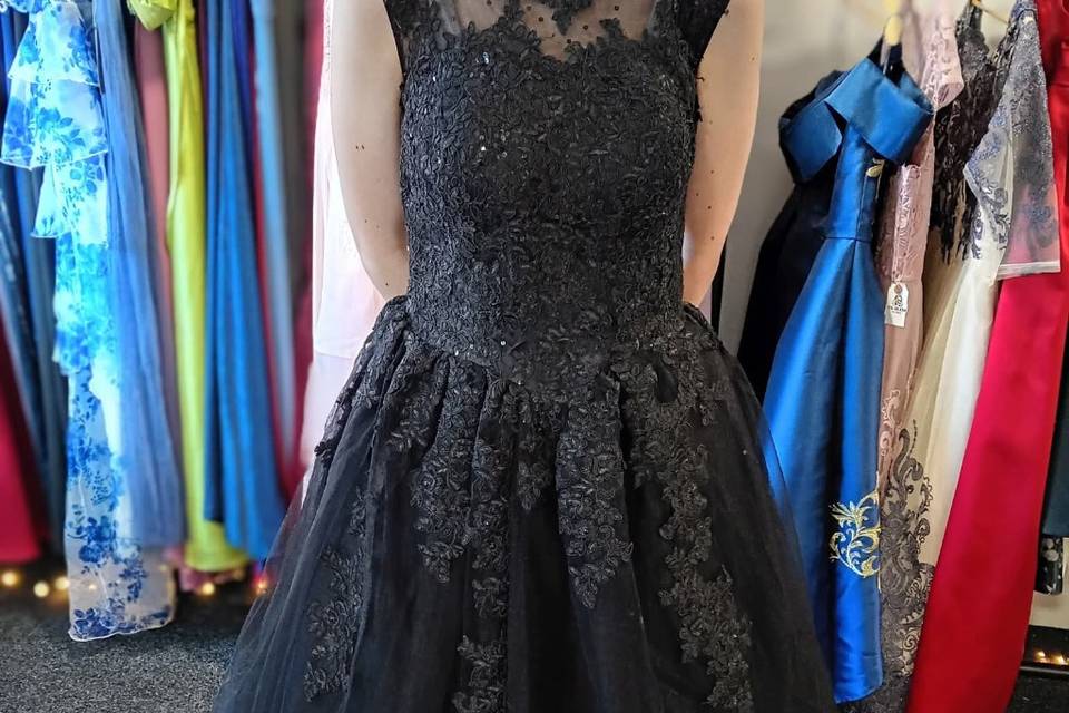Back of dress