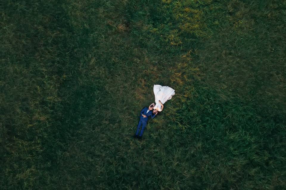 Rolling in the grass